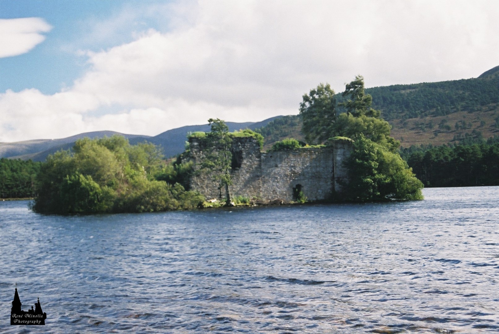 Loch an Eilein Castle, Aviemore, Schottland